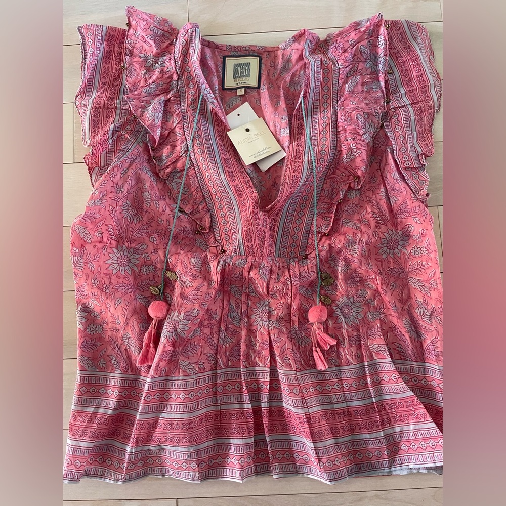 Floral Pink Women's Top